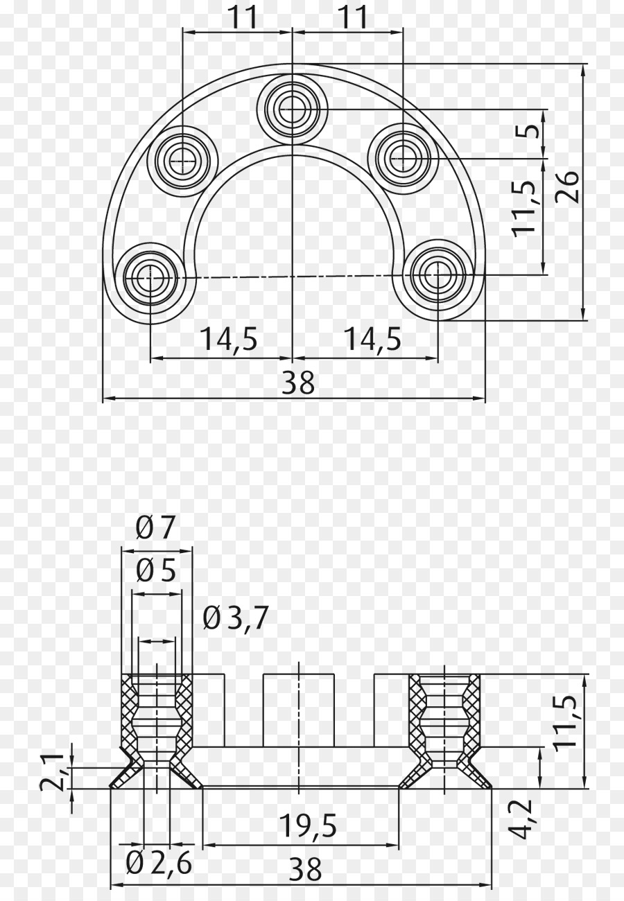 Dibujo Técnico，Planta Baja PNG