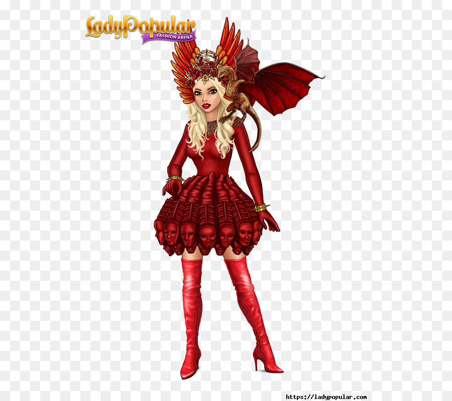 Lady Popular，La Moda PNG