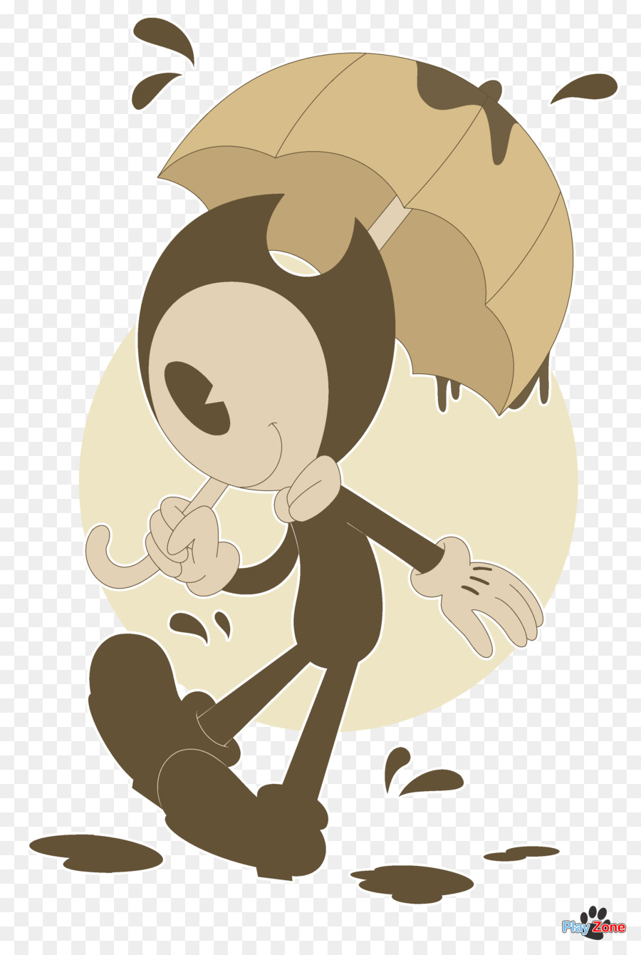 Bendy Y La Tinta De La Máquina，Fan Art PNG