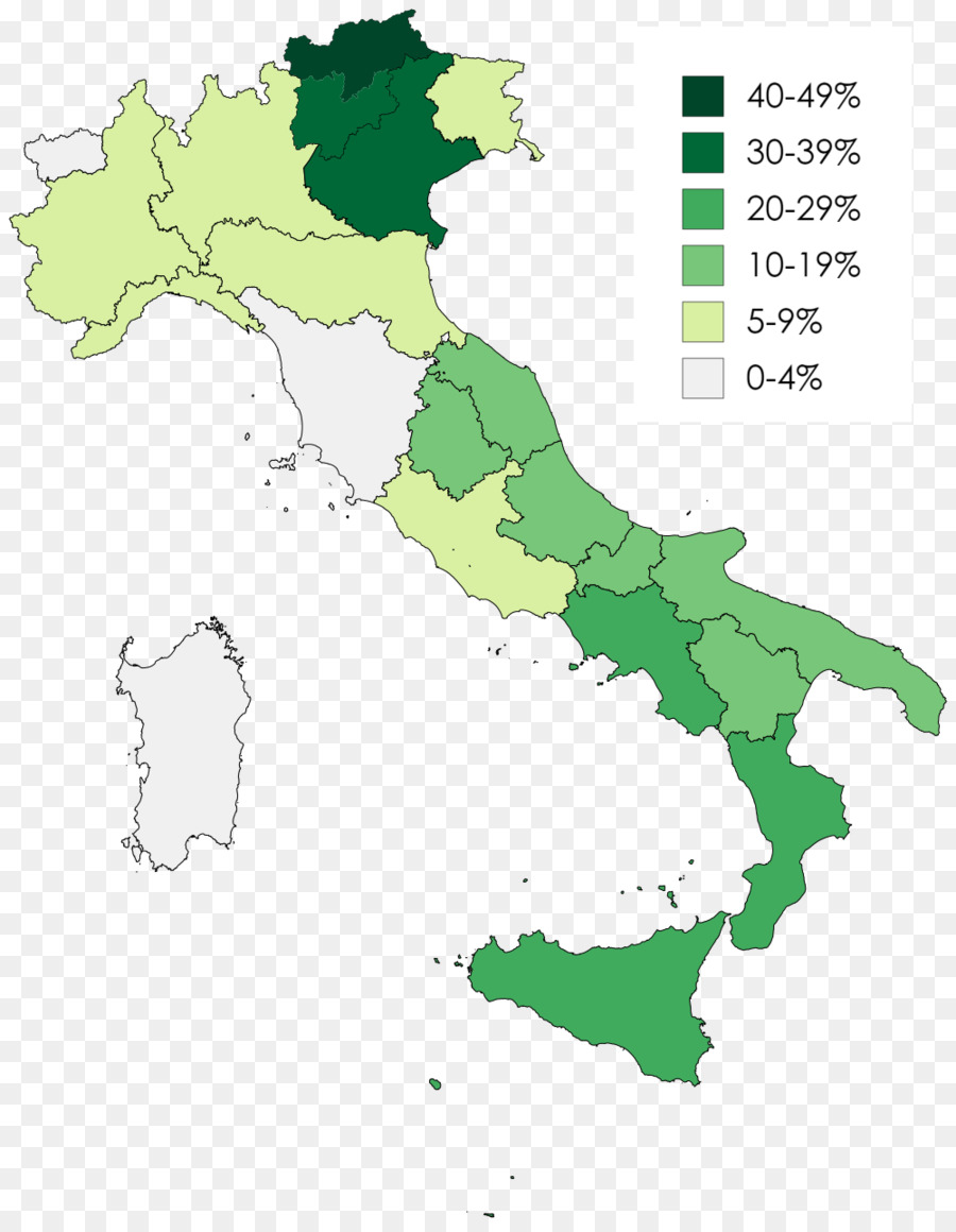 Las Regiones De Italia，Idioma PNG