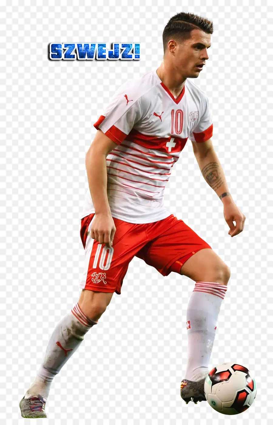 Granit Xhaka，Jersey PNG