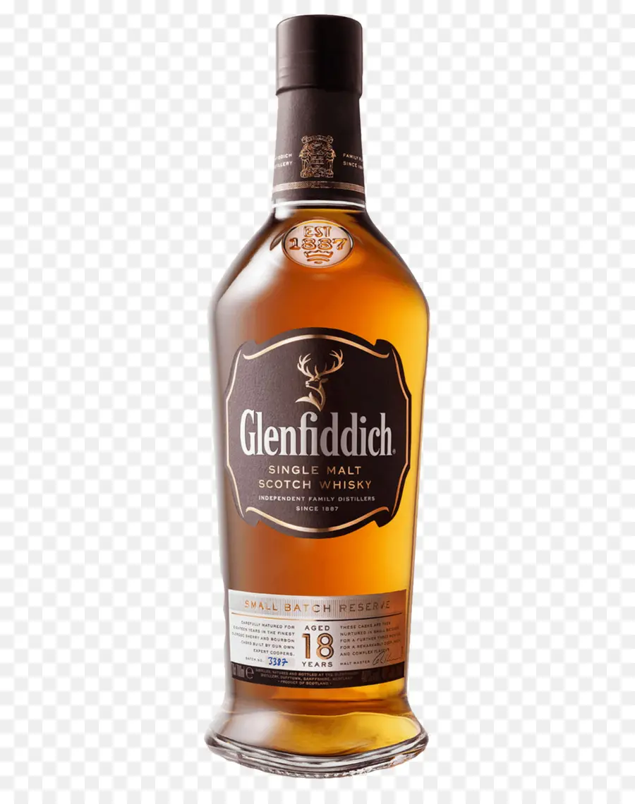 Glenfiddich，Whisky Single Malt PNG