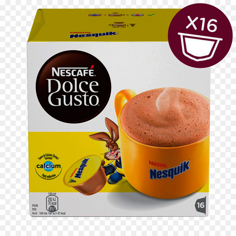 Dolce Gusto，Chocolate Caliente PNG