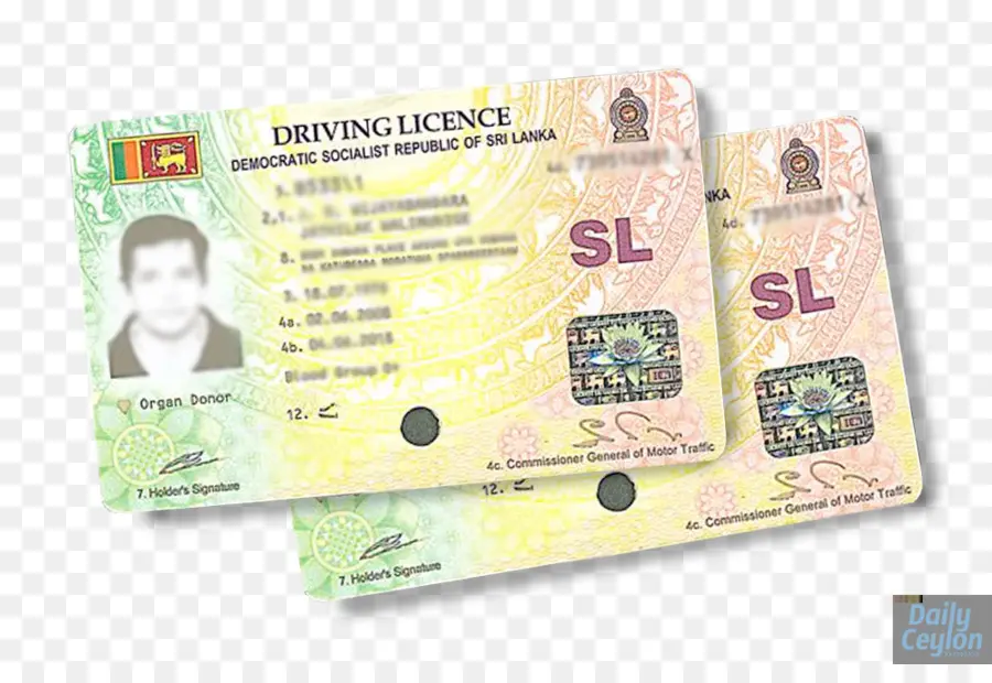 La Licencia De Conducir，Permiso De Conducción En Sri Lanka PNG