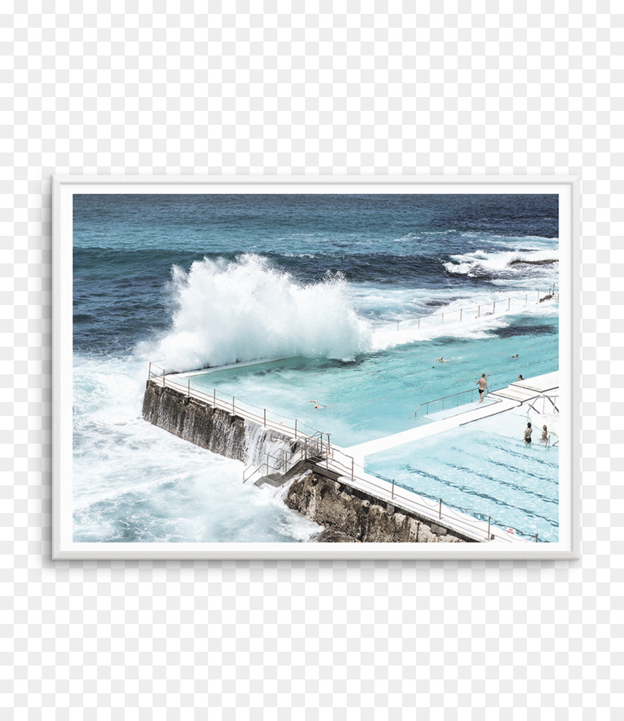 La Playa De Bondi Beach，Bondi Icebergs Club PNG