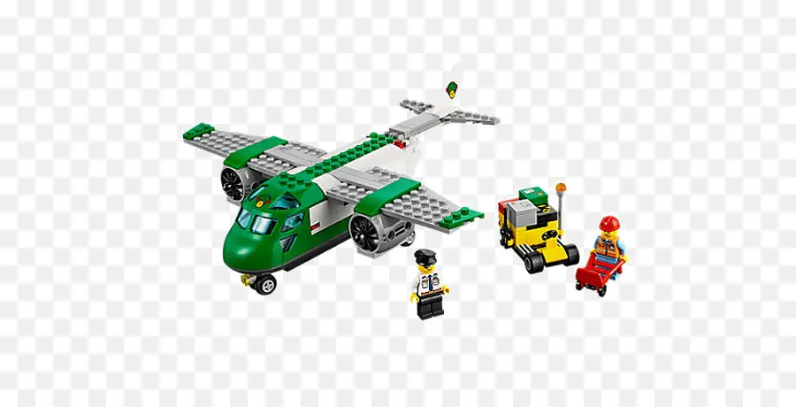 Ciudad Lego，Lego 60101 Aeropuerto De La Ciudad Avión De Carga PNG