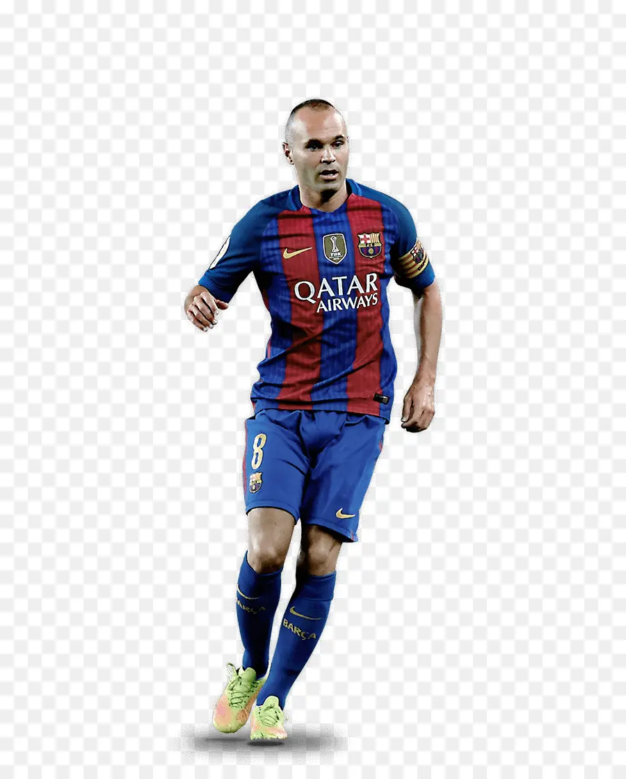 Andrés Iniesta，El Fc Barcelona PNG