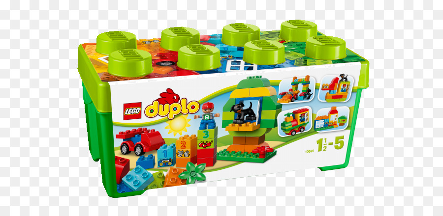 Caja Lego Duplo，Bloques De Construcción PNG