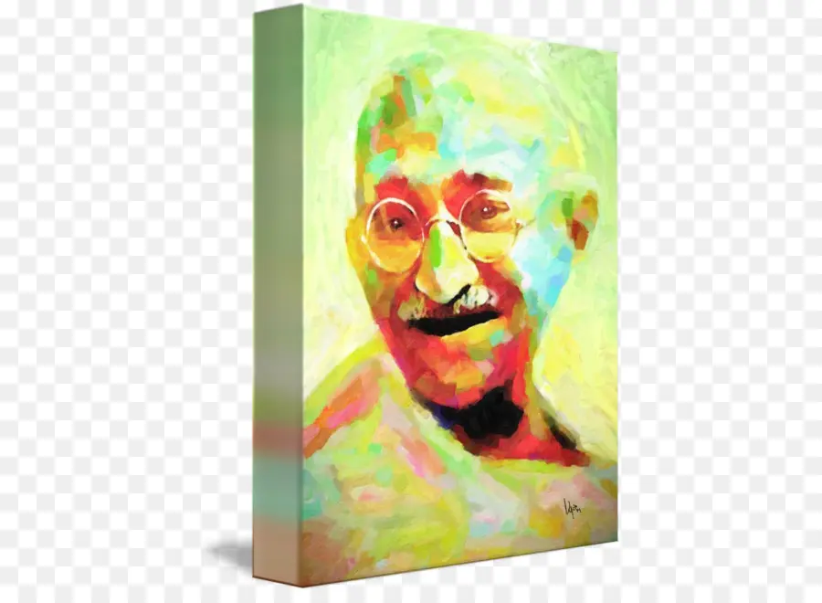 Mahatma Gandhi，Arte PNG