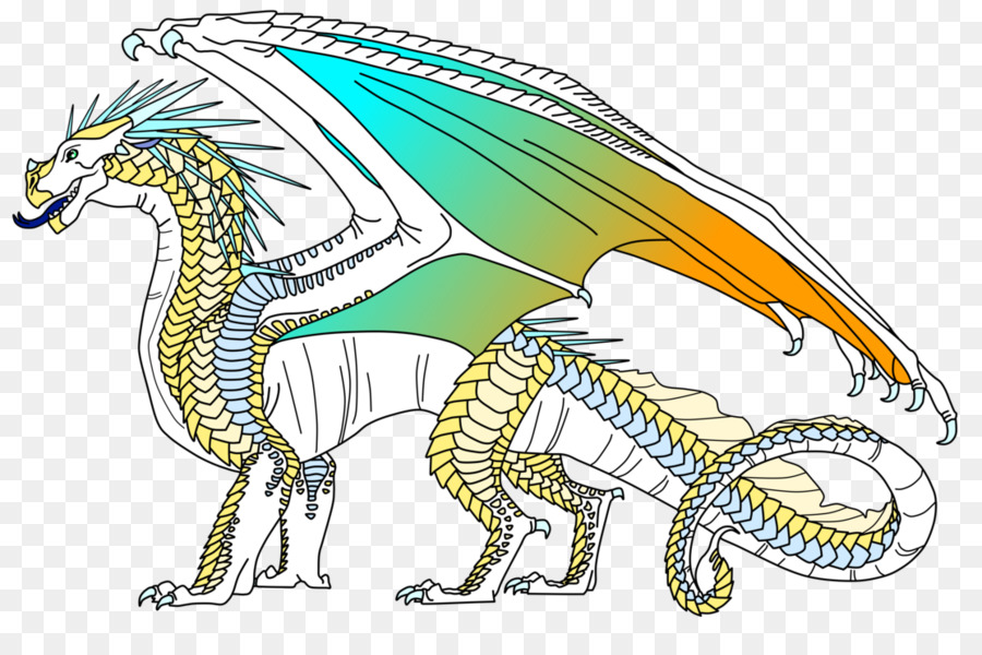 Dragón Arcoiris，Fantasía PNG