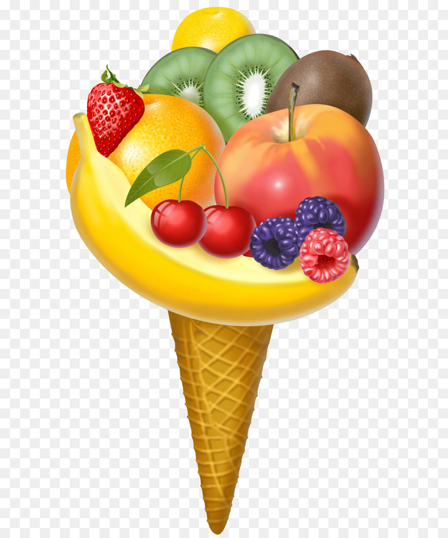 Helado，La Fruta PNG