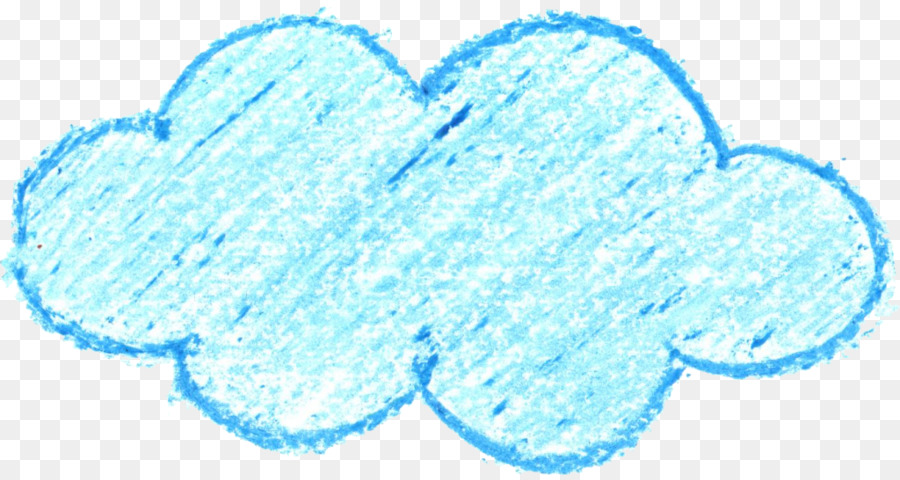 Nube，Azul PNG