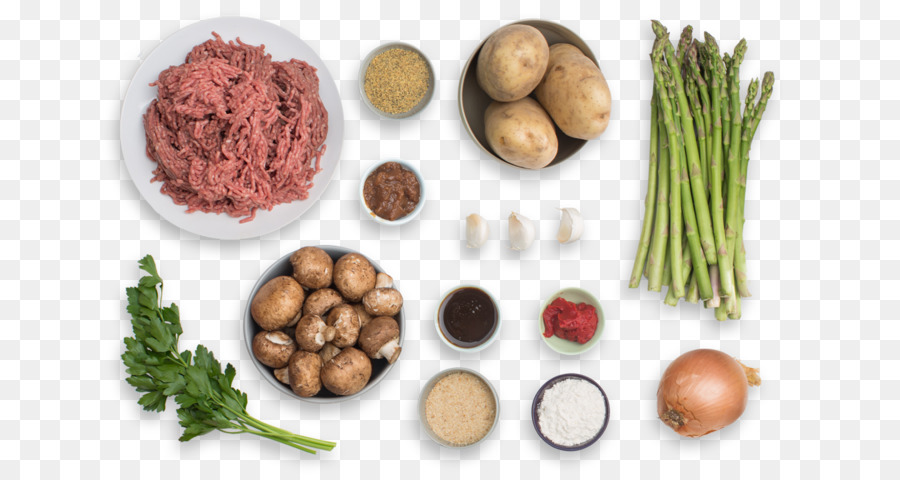 Cocina Vegetariana，Filete Salisbury PNG