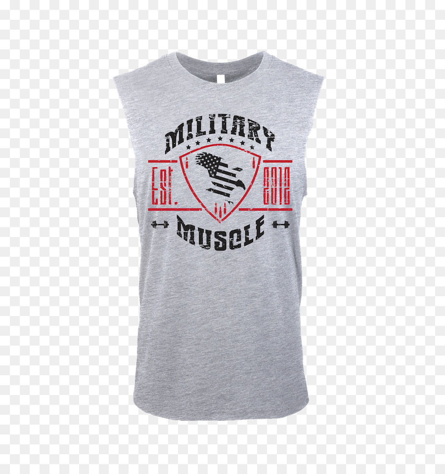 Camiseta Sin Mangas Con Músculos Militares，Vestir PNG