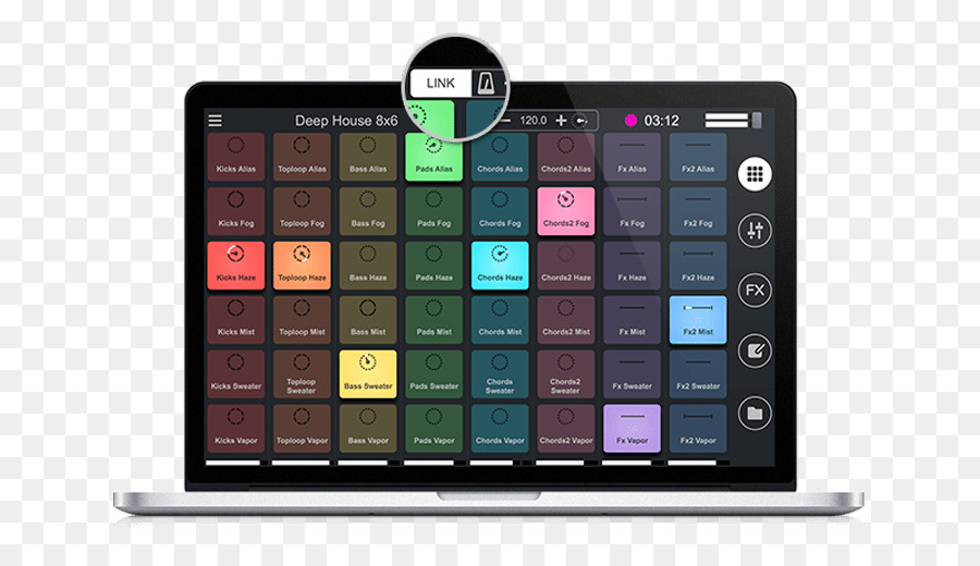 Remixlive Pads De Percusión，Software Informático PNG
