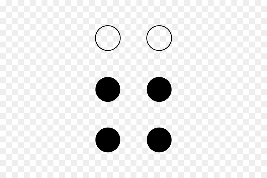 Braille，Soporte PNG