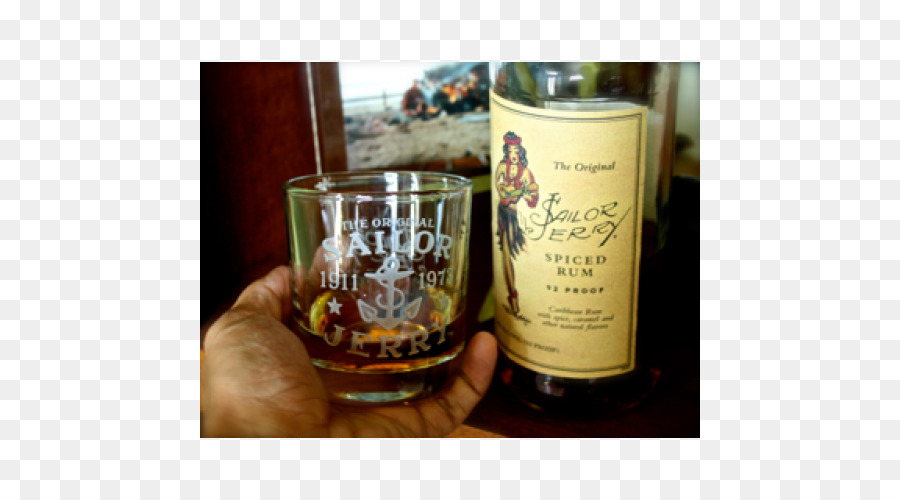 La Vieja Moda De Cristal，Sailor Jerry Rum PNG