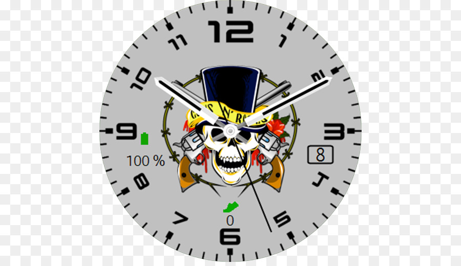 Reloj Calavera，Mirar PNG