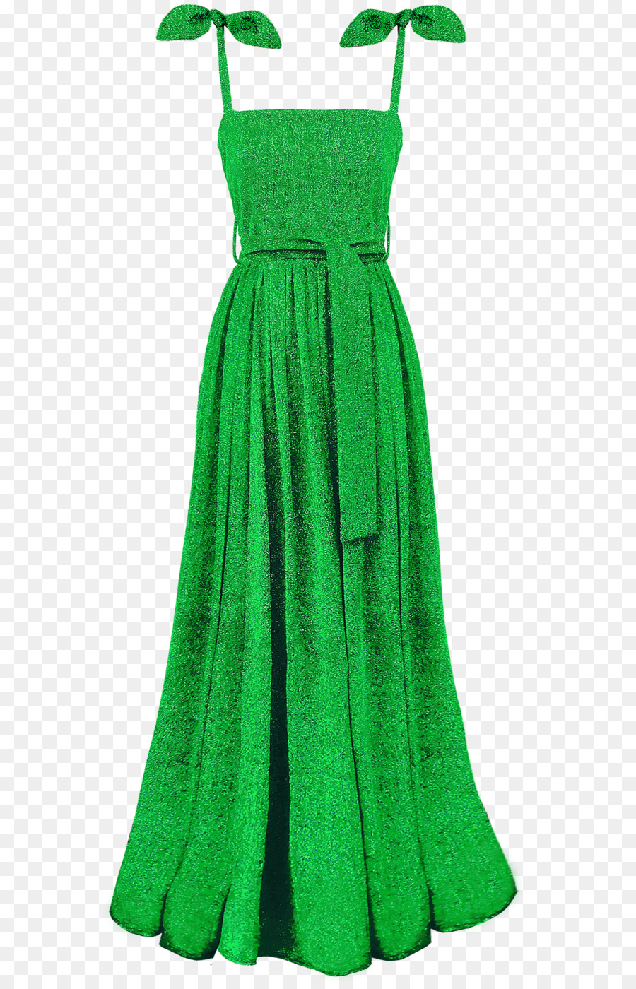 Vestido Verde，Moda PNG