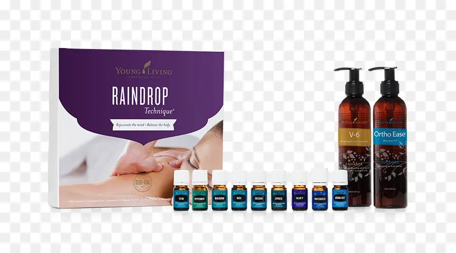 La Técnica De La Gota De Lluvia，Young Living PNG