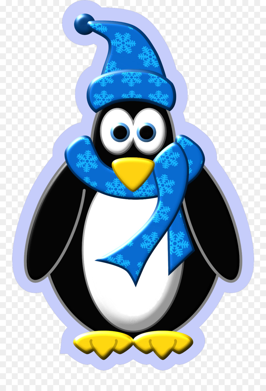 Pingüino，Copo De Nieve PNG