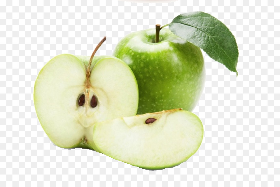 Manzana Verde，Rebanado PNG