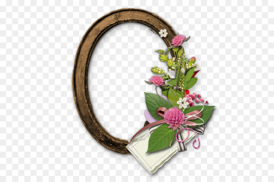 Marco Floral，Flores PNG