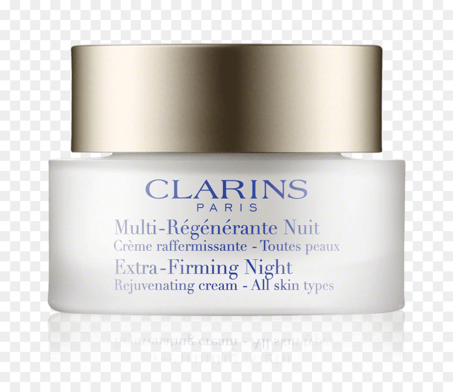 Piel，Clarins Extrajando Nocturna Rejuveneciendo Crema PNG