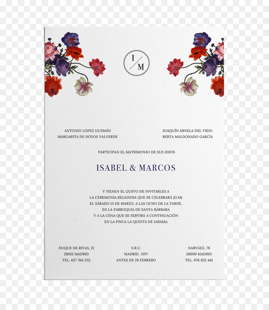 Invitación De Boda，Papel PNG