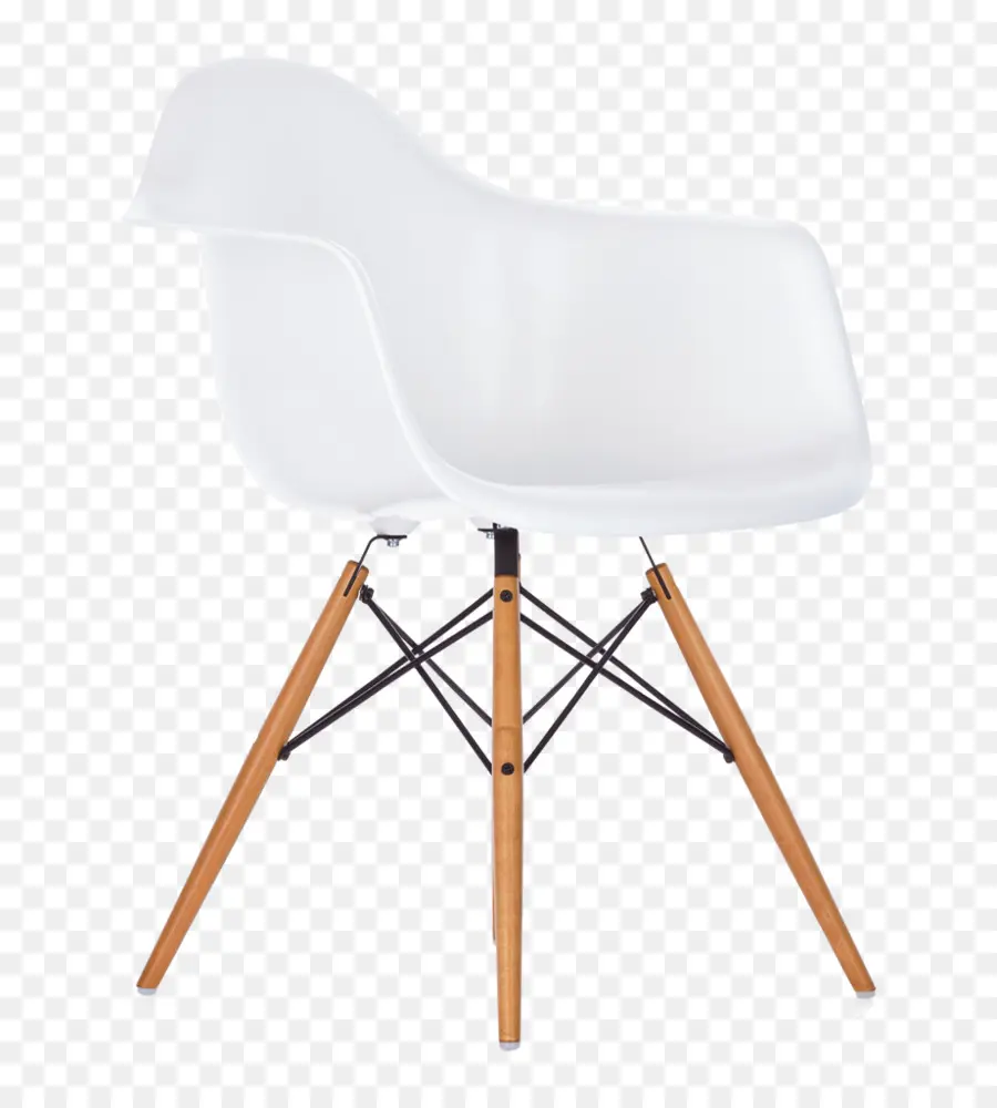 Silla De Salón De Eames，Silla De Salón De Eames Madera PNG