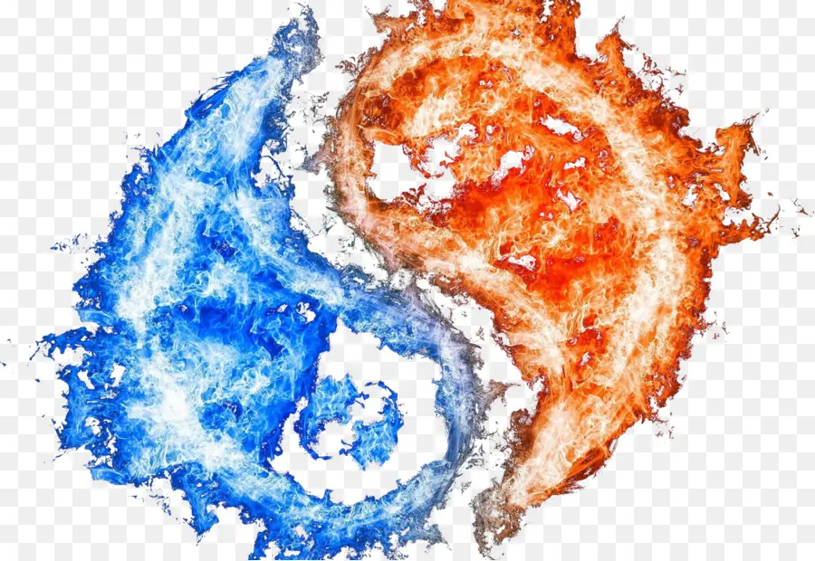 Fuego Y Agua Yin Yang，Balance PNG