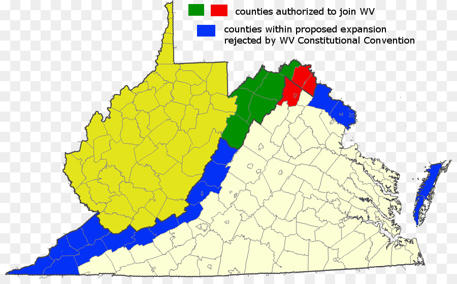 Mapa，Virginia Occidental PNG
