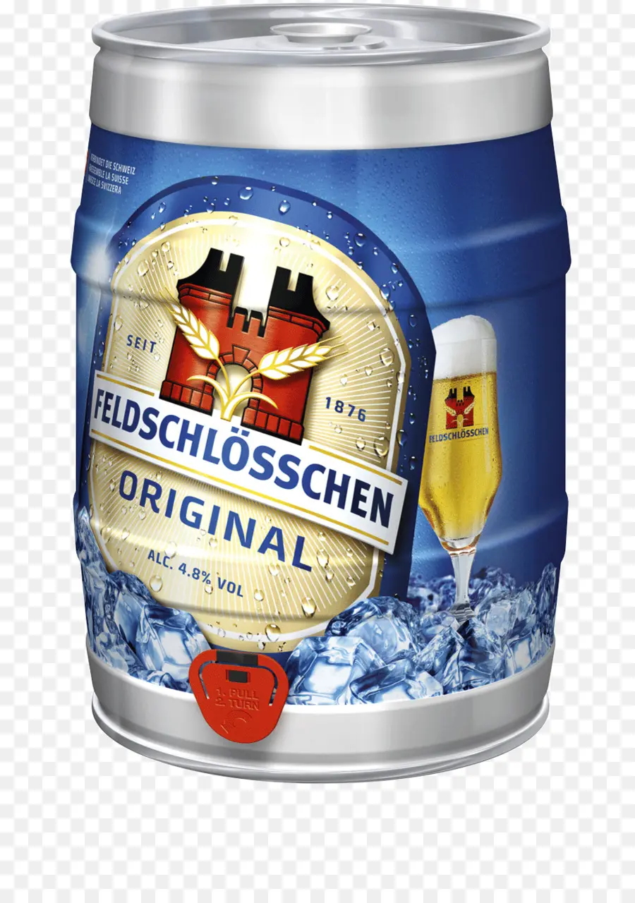 Barril De Cerveza，Feldschlösschen PNG