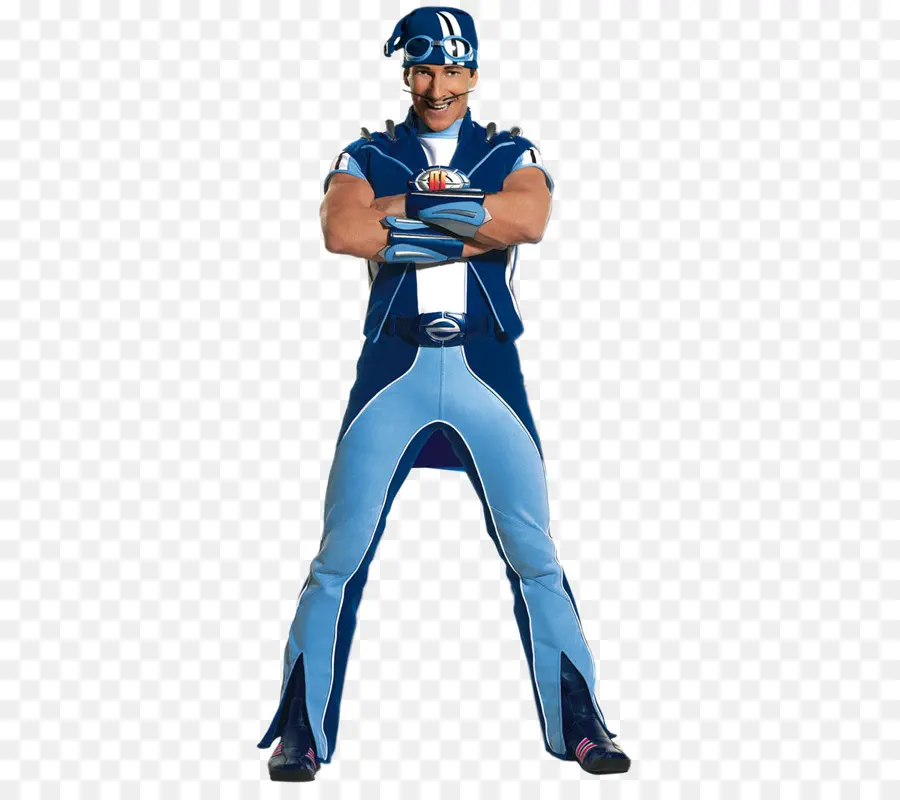 Personaje De Disfraz Azul，Héroe PNG