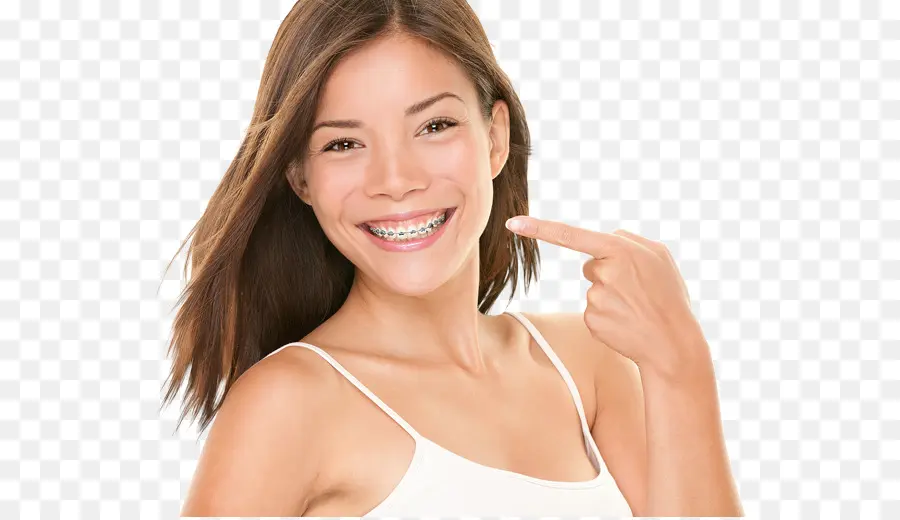 Chica Con Frenillos，Sonrisa PNG