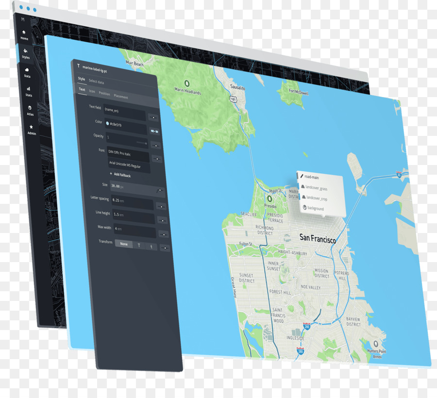 Mapa，Mapbox PNG