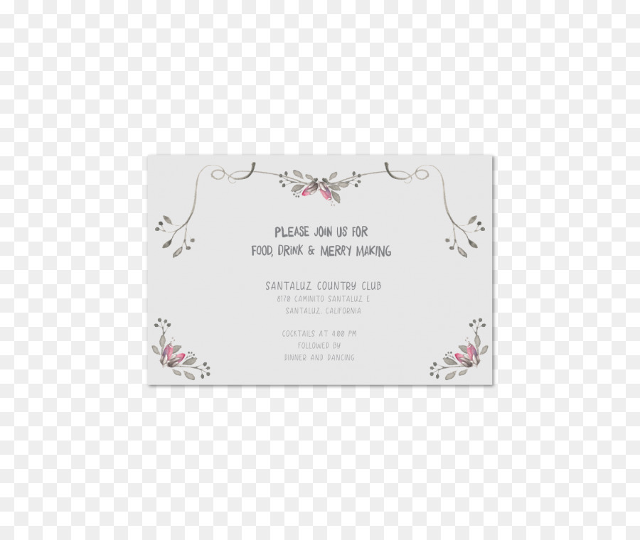 Invitación De Boda，M Pink PNG