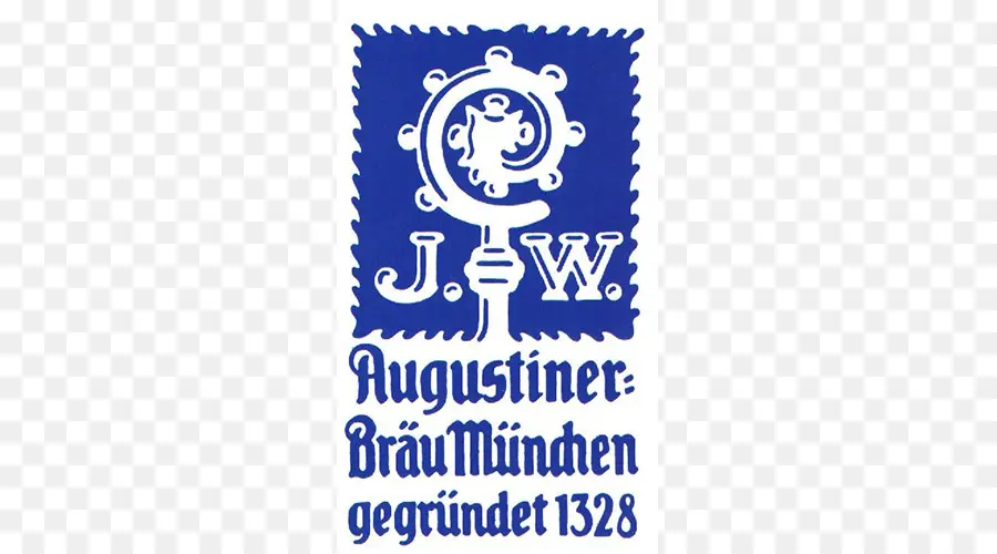 Logotipo De Augustiner Bräu München，Azul PNG