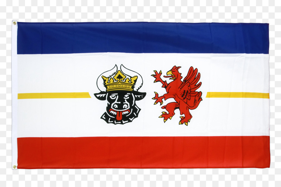 Bandera，Flag Of Mecklemburgo Pomerania Occidental PNG