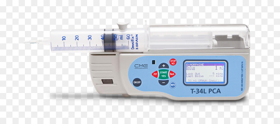 Analgesia Controlada Por El Paciente，Jeringa Conductor PNG