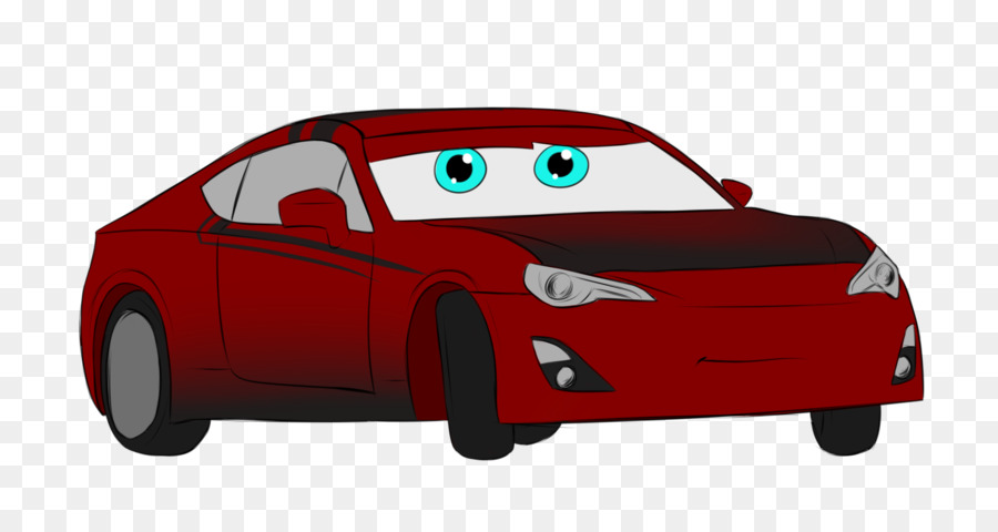 Coche Rojo，Dibujos Animados PNG