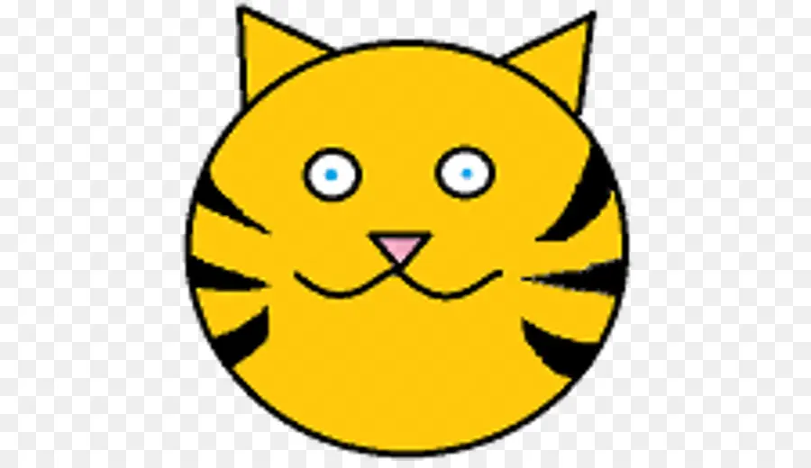 Cara De Gato，Amarillo PNG