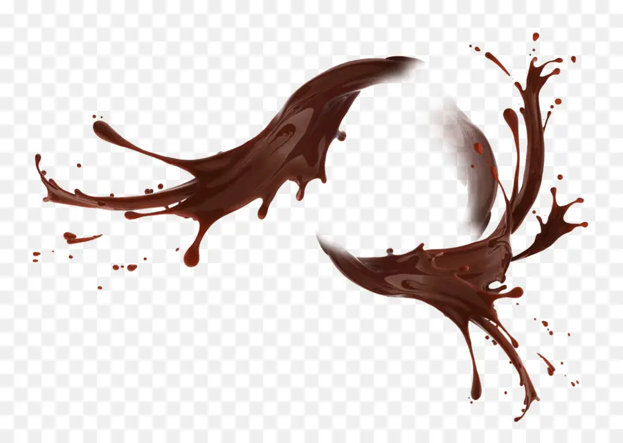 Salpicaduras De Chocolate，Chapoteo PNG