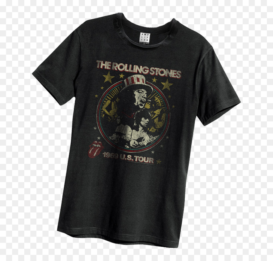 Camiseta，Los Rolling Stones De Gira Estadounidense De 1972 PNG