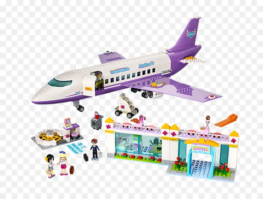 Lego 41109 Amigos Heartlake Aeropuerto，Lego Friends PNG