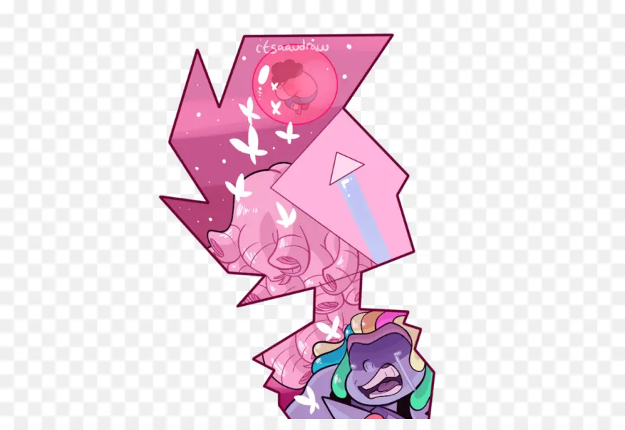 Universo Steven，Rosa Diamante PNG