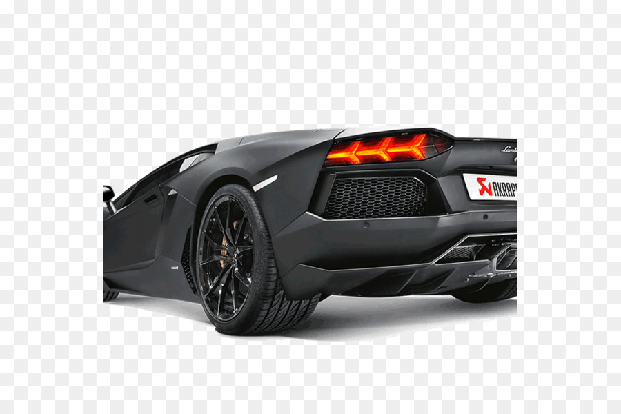 Lamborghini Aventador，El Sistema De Escape PNG