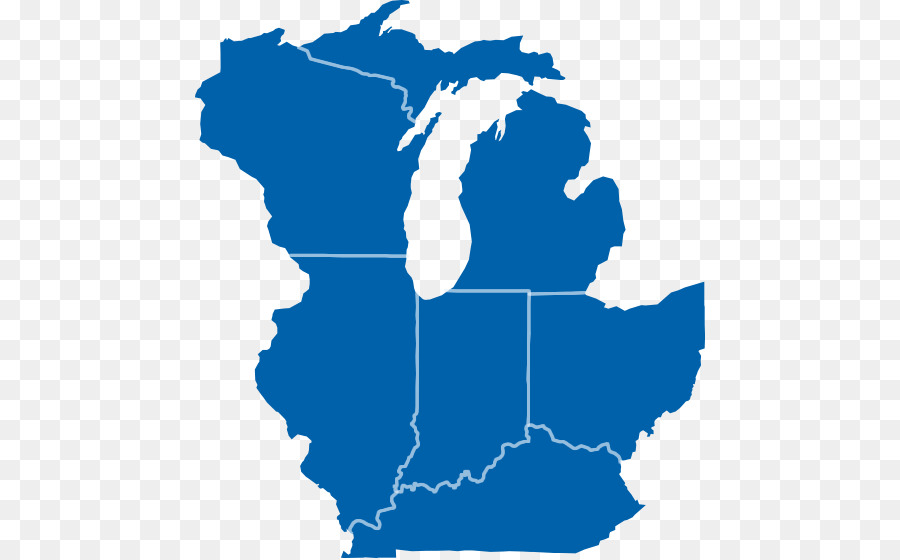 Michigan，Mapa PNG