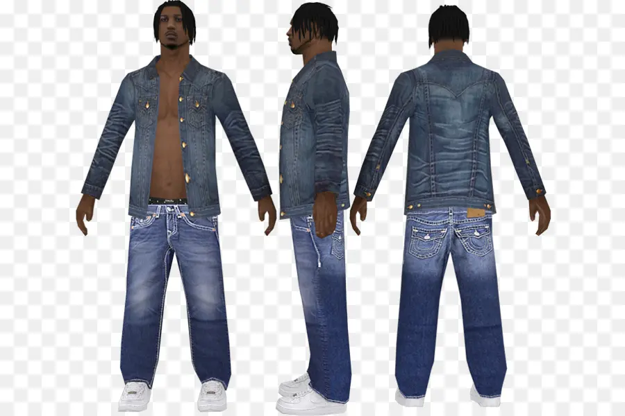 Grand Theft Auto San Andreas，Jeans PNG