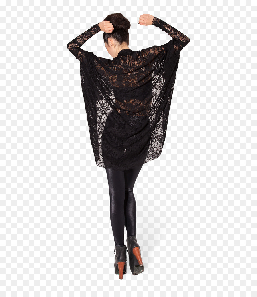 Pequeño Vestido Negro，Hombro PNG